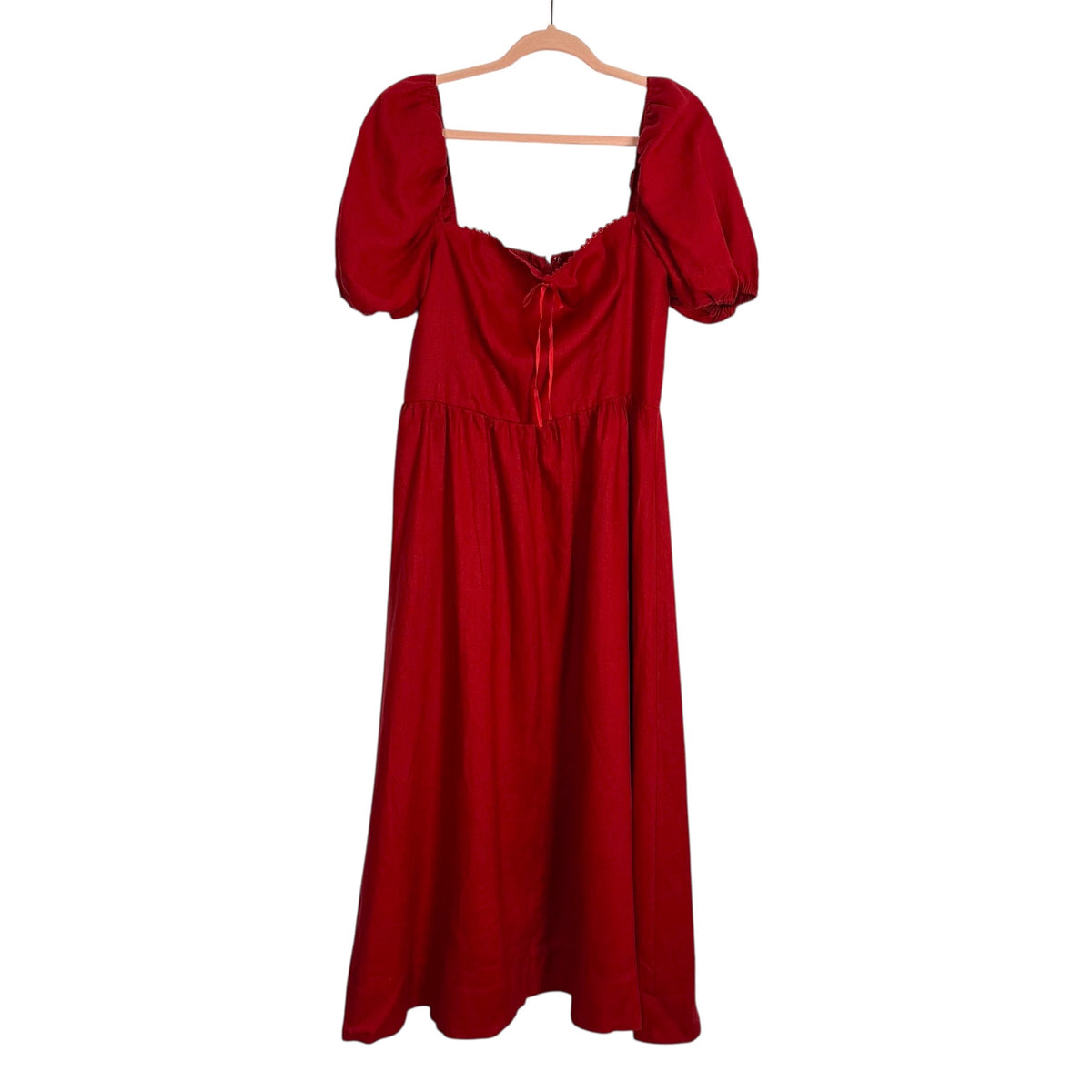 Reformation Cherry Marella Linen Dress - Size 12 (Sold Out Online!) The Saved Collection Reformation Cherry Marella Linen Dress - Size 12 (Sold Out Online!) The Saved Collection