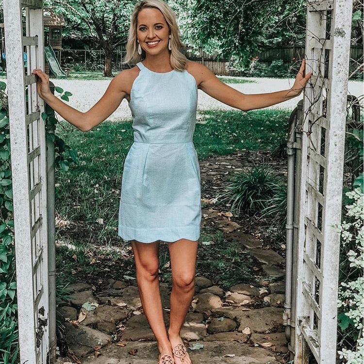 Lauren james shop seersucker dress