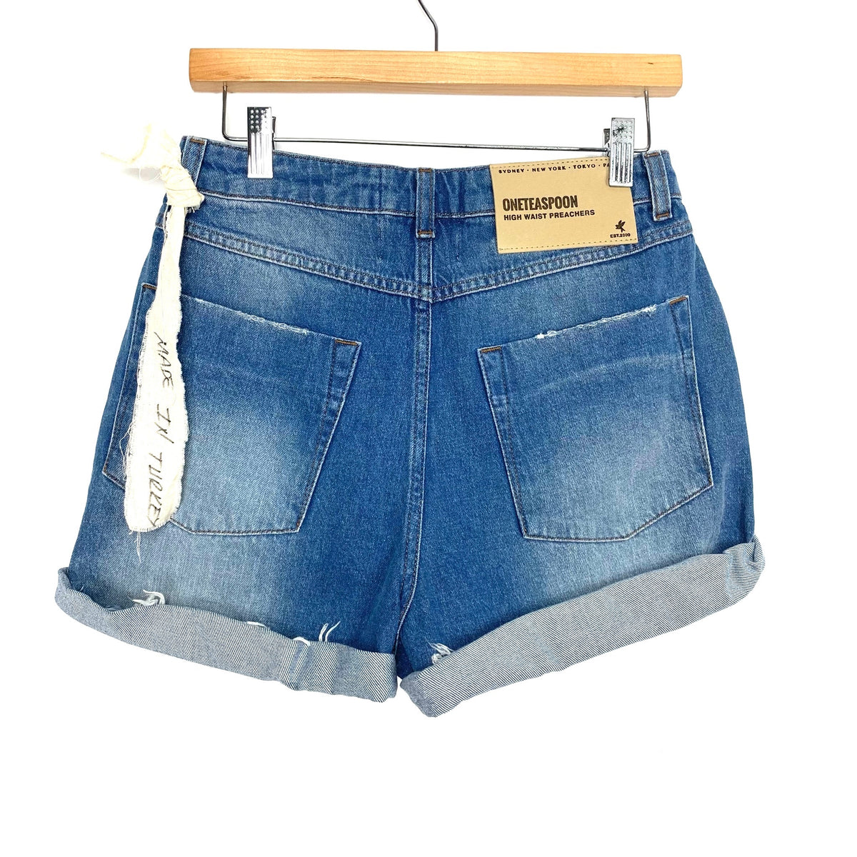 Fashion one teaspoon high waisted shorts