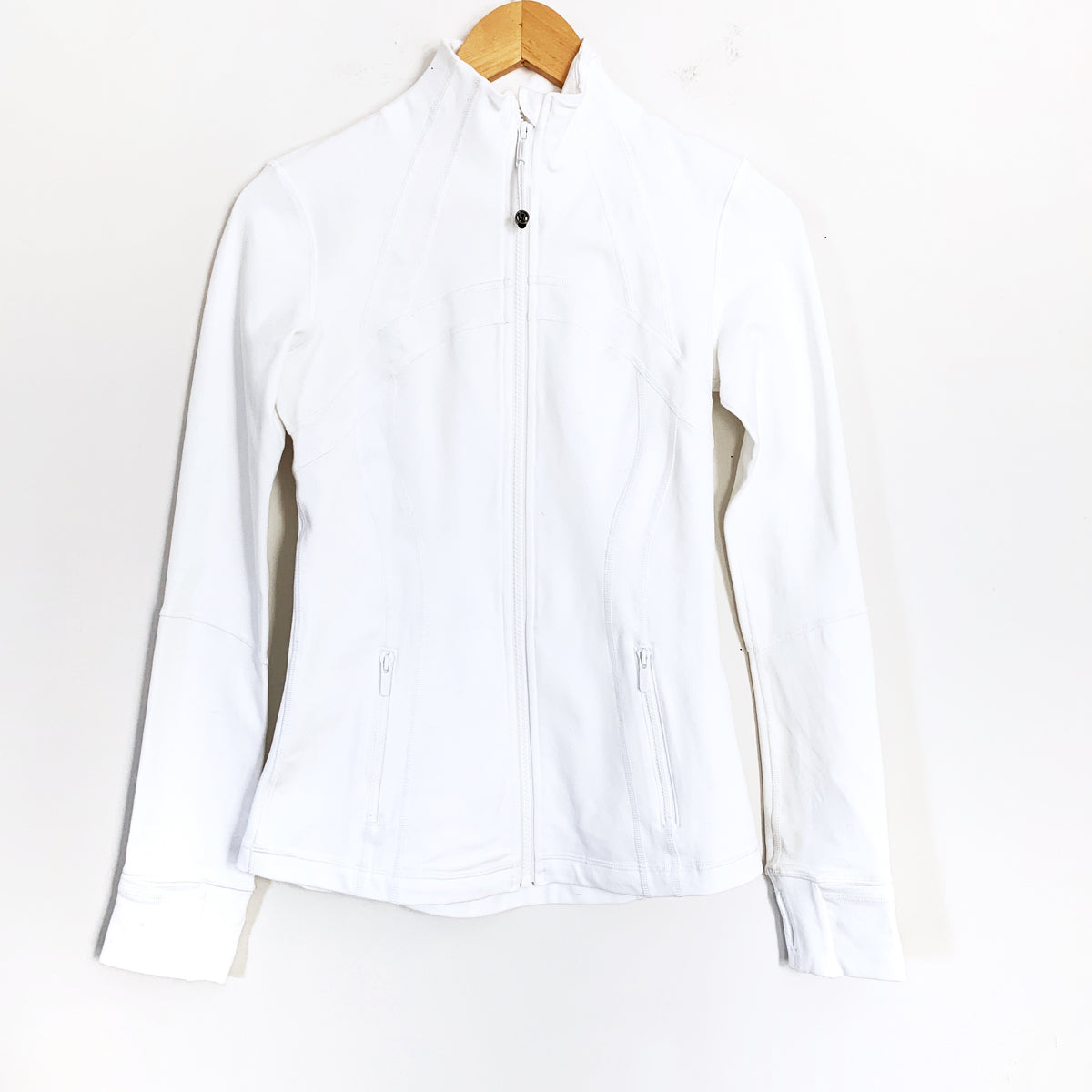 Jacket Lululemon White size 6 US in Polyamide - 36949665