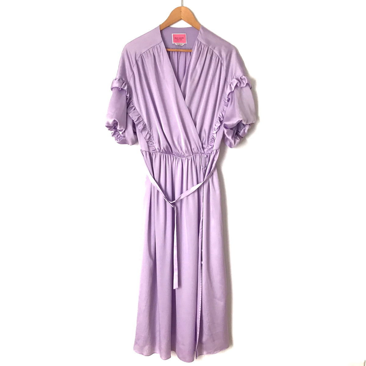 kate spade purple dress Kate Spade Outlet Ruffle Logo Polo Dress, Purple
