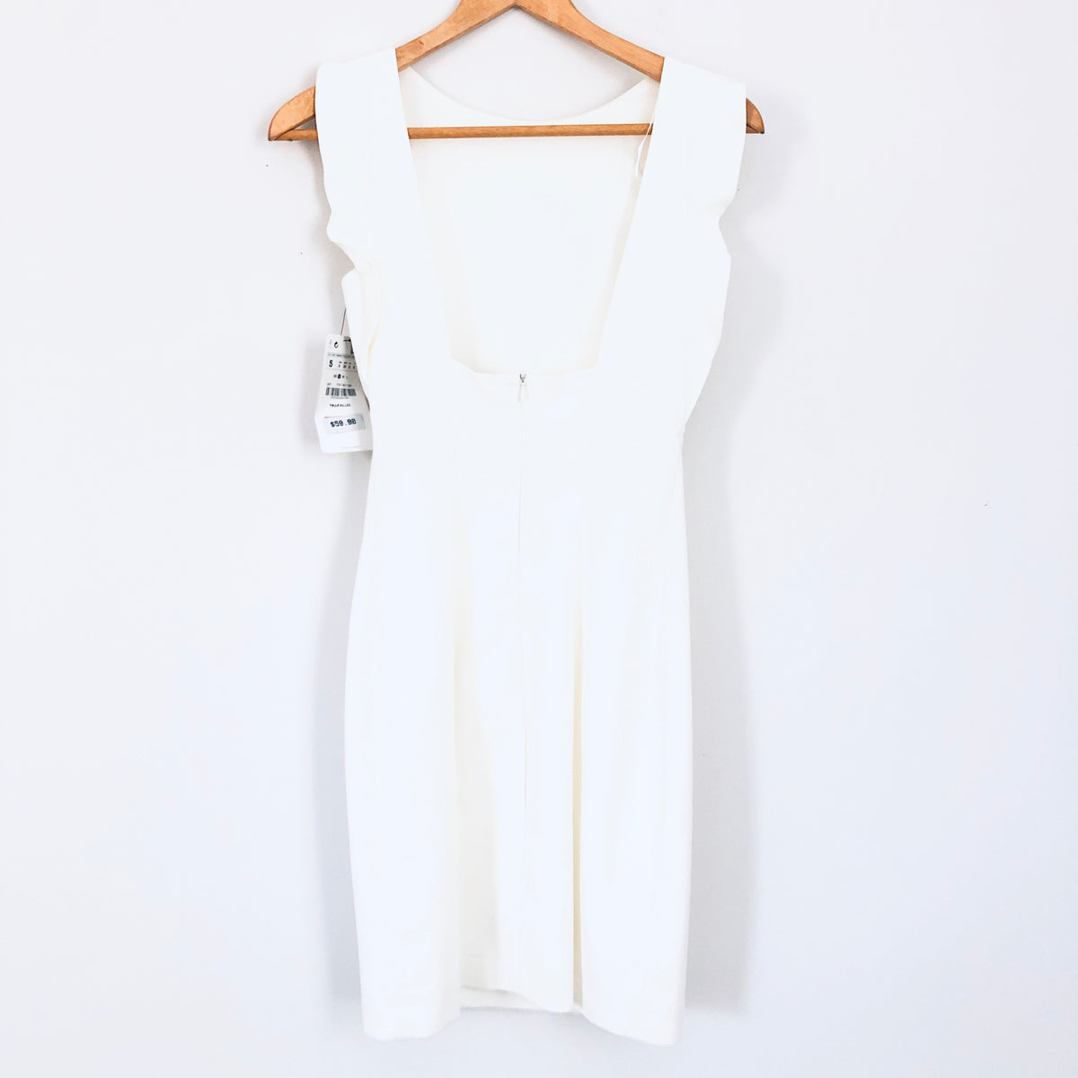 zara trafaluc mini dress Zara Trafaluc Polka Dot Mini Dress Flutter Sleeves, Scoop Back, Size M (mex 28)