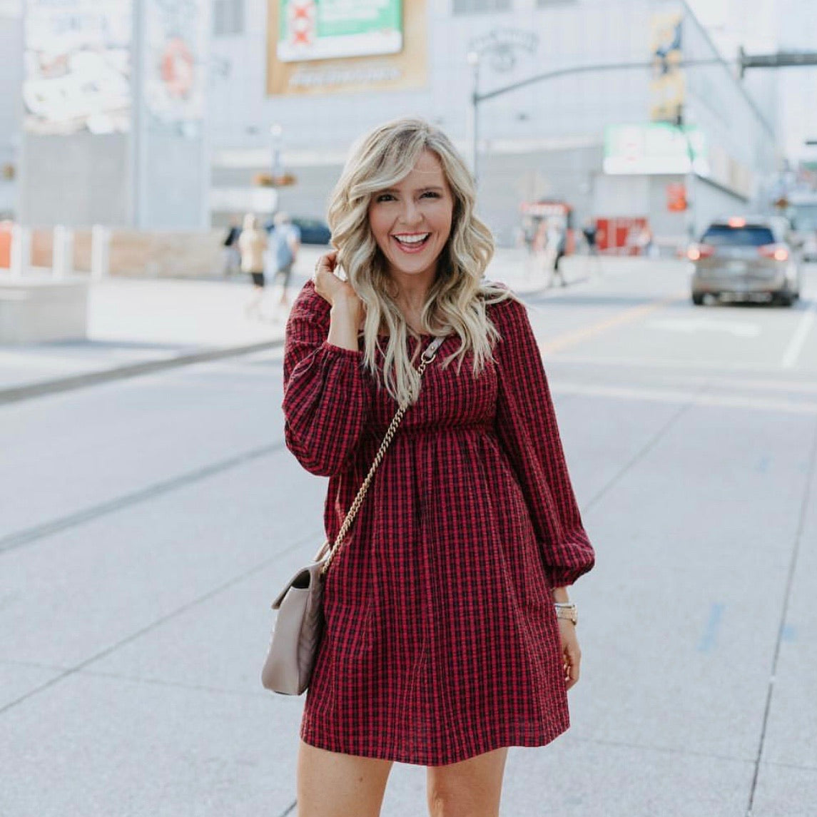 The Fifth Label Black and Red Plaid Dress- Size S – The Saved Collection