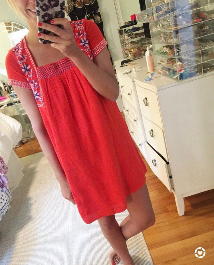Old Navy Embroidered Dress- Size XS – The Saved Collection