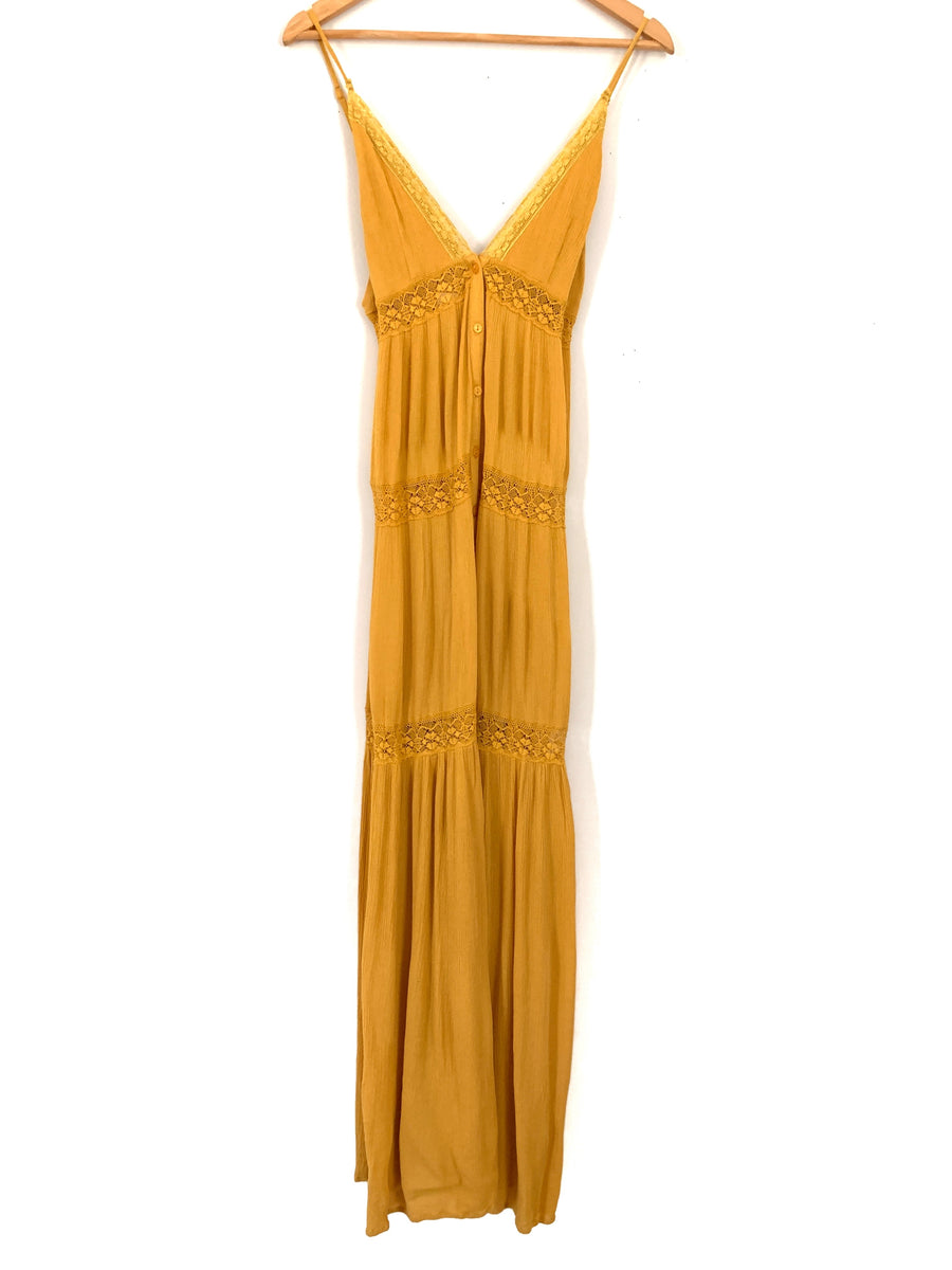 chinese dress ladies Long Sleeve Square Neck Maxi Dress main image 1