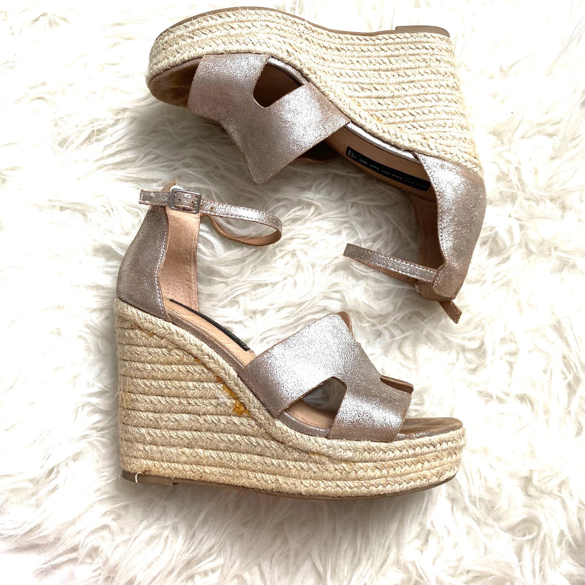Leather Espadrille Steven By Steve Madden Sirena Platform Wedges
