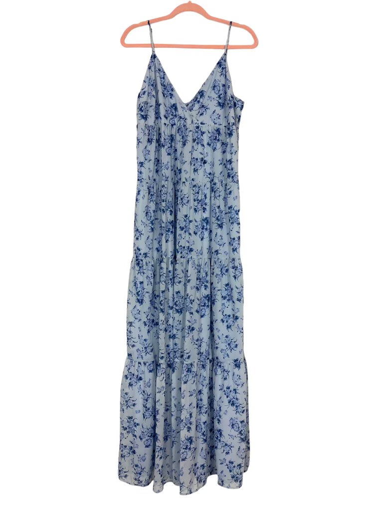 House of Harlow 1960 x Revolve Blue Floral Maxi Dress NWT- Size M The Saved Collection House of Harlow 1960 x Revolve Blue Floral Maxi Dress NWT- Size M The Saved Collection