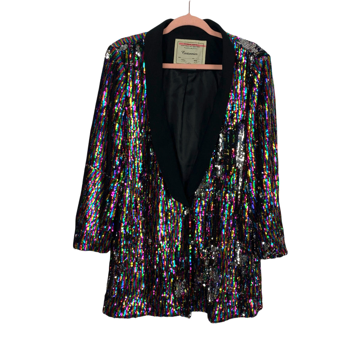 Anthropologie on sale sequin blazer