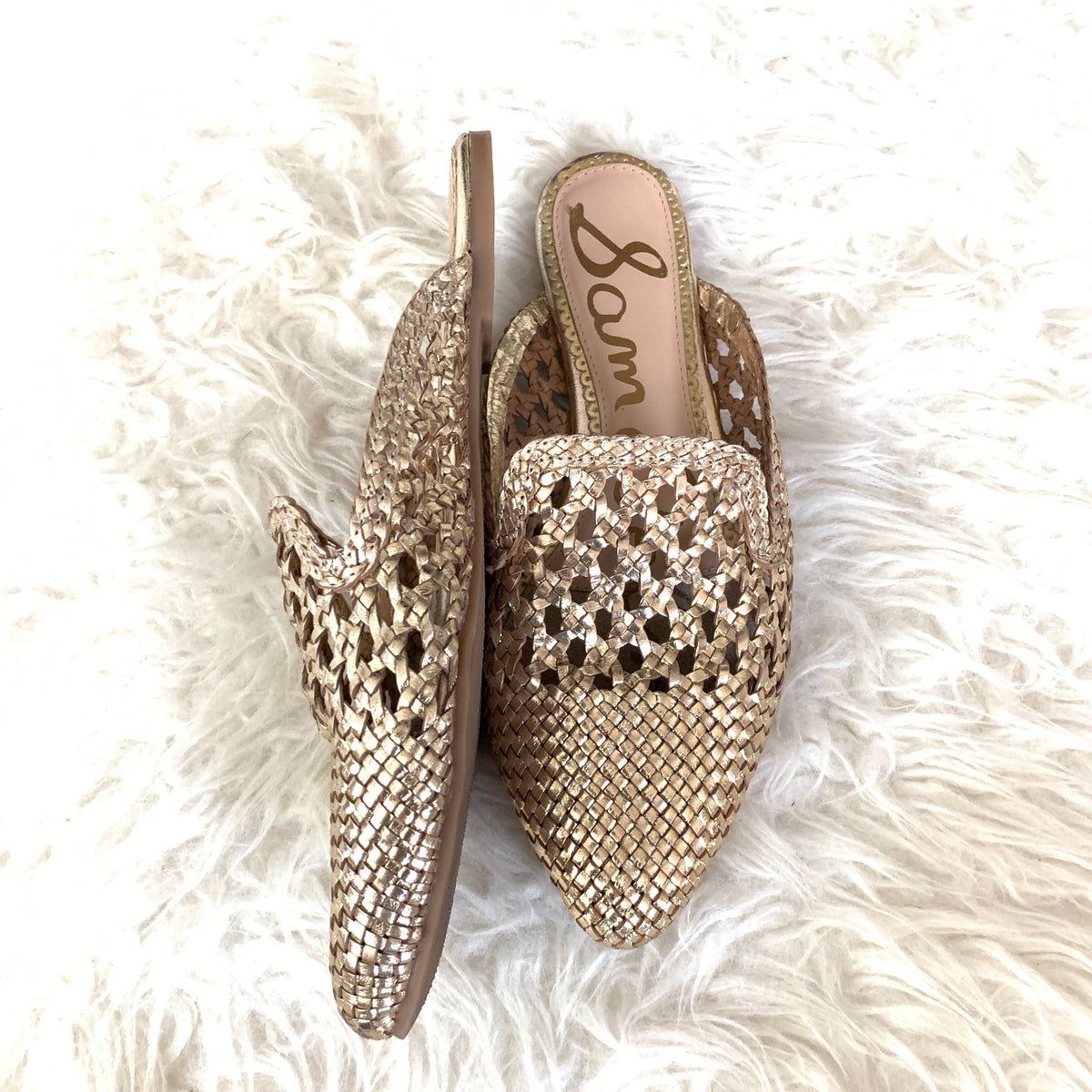 Sam edelman clara woven fashion mules