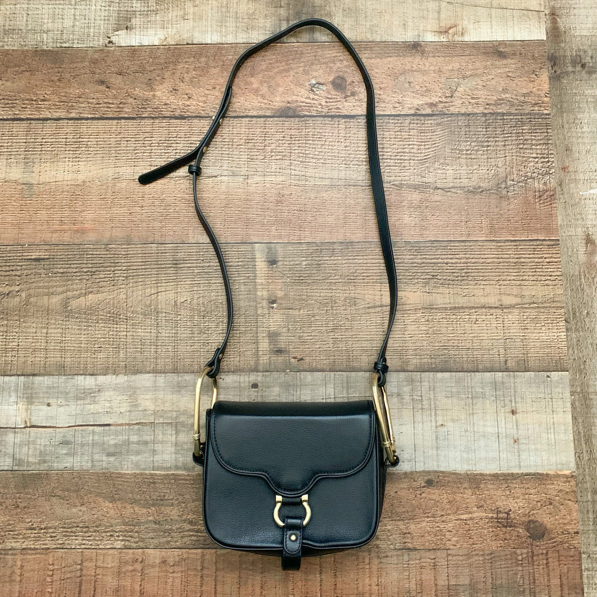 Sancia Black Gigi Mini Australian Leather Crossbody Bag (In Great Cond –  The Saved Collection