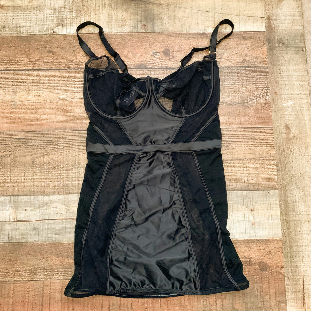 Figleaves Black Pimlico Underwired Slip NWT- Size 34I – The Saved Collection