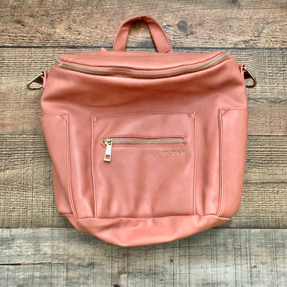 New Pink Fawn Design Diaper Bag, Baby