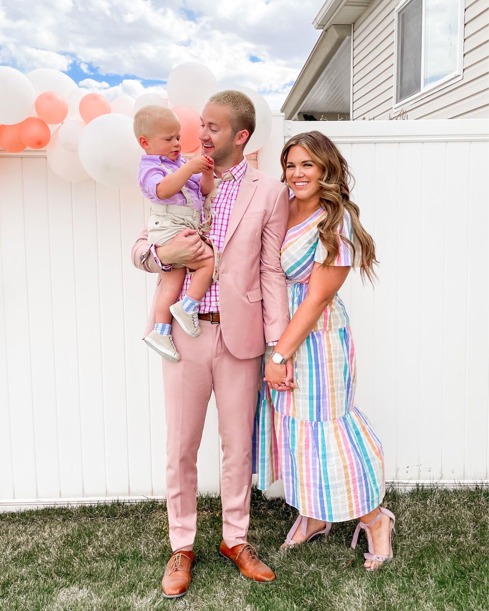 J Crew Rainbow Gingham Faux Wrap Dress- Size 12 (see notes, sold out o – The Saved Collection