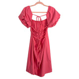 Shein Pink Tie Back Dress- Size L