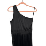 Grace Karin Black One Shoulder Pleated Dress NWT - Size S