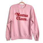 Just Hoods (Girl Tribe Co.) Pink Mama Clause Sweatshirt- Size M (see notes)