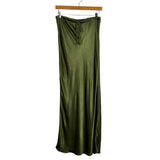 WAYF Army Green Maxi Skirt - Size S (sold out online)