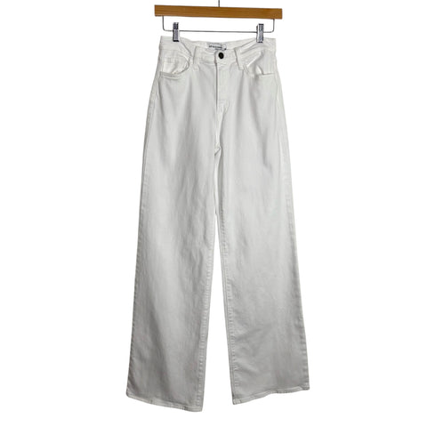 AVARA Just Black Denim White Jeans NWT - Size 25 (Inseam 30" - See Notes)