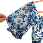 Abercrombie & Fitch Blue Floral Dress NWT- Size S