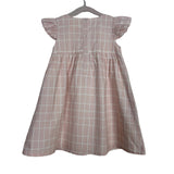 Sonny James Pink Windowpane Dress- Size 4T
