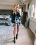 Saints & Hearts Blue Tie-Dye Dress- Size M (sold out online)