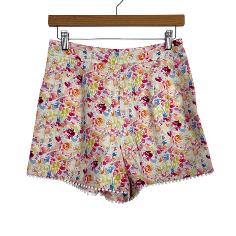 Fate Floral Linen Shorts NWT- Size S