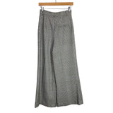 Zara Women Checkered Wide Leg Dress Pants- Size XS (Inseam 29”)