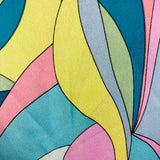Show Me Your Mumu Multi Color Satin One Shoulder Tropez Maxi Dress- Size L (see notes, sold out online)