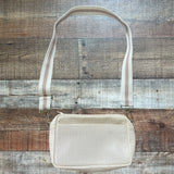Clare V. Cream Perforated Leather Crossbody (see notes)