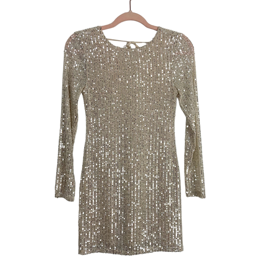abercrombie sequin dress & Fitch Wrap Mini featuring all ABERCROMBIE & FITCH Womens Gold