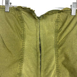 Free People Olive Strapless Hook & Eye Closure Strapless Top- Size S