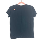 Anine Bing Black Cotton Distressed Tee- Size XS (sold out online)