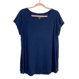 Lilly Pulitzer Navy Crew Neck Tee- Size XL (see notes)