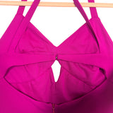 Nordstrom Rack Fuchsia Front Keyhole Back Hem Slit Dress NWT- Size XS (see notes)