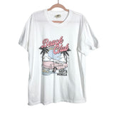 Comfort Colors Beach Club Santa Monica Graphic Tee- Size L