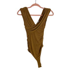 Rue Sophie Ruched Sides Bodysuit- Size XS