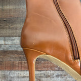 Bandolino Camel Booties- Size 11 (see notes)