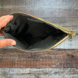 Bagging Rights Olive Fold Over Clutch - (Like New)