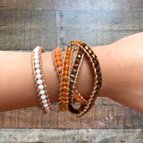 Victoria Emerson Beaded Wrap Bracelet