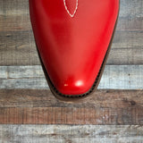 No Brand Red Knee High Cowboy Boots - Size ~10 (see notes)