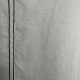 Caara Off White Linen Navy Trim Skirt- Size XS (see notes)