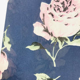 Inluv Navy with Pink Flowers Kimono- Size L (see notes)