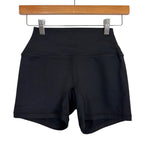 SET Black Bike Shorts - Size S