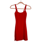 White Fox Red In This Moment Ribbed Mini Dress NWT - Size S