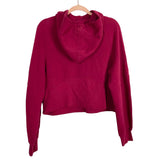 Lululemon Dark Berry Scuba Half Zip Hooded Sweatshirt-Size M/L