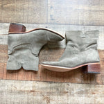 Diba True Grey Suede Boots- Size ~8/8.5 (see notes)