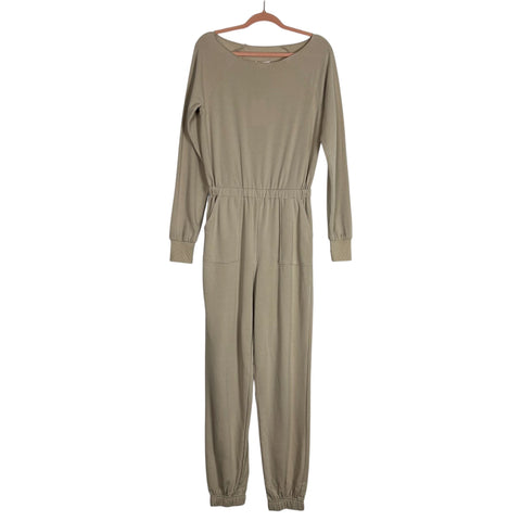 Lovers and Friends Tan Jogger Jumpsuit NWT - Size S