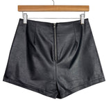 Blu Pepper Black Faux Leather Skort NWT- Size S