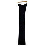 Skatie Black One Shoulder Cinched Sides Dress- Size S