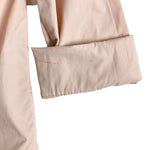 Ciao Milano Light Pink Roll Tab Sleeve Rain Jacket- Size 3 (see notes)